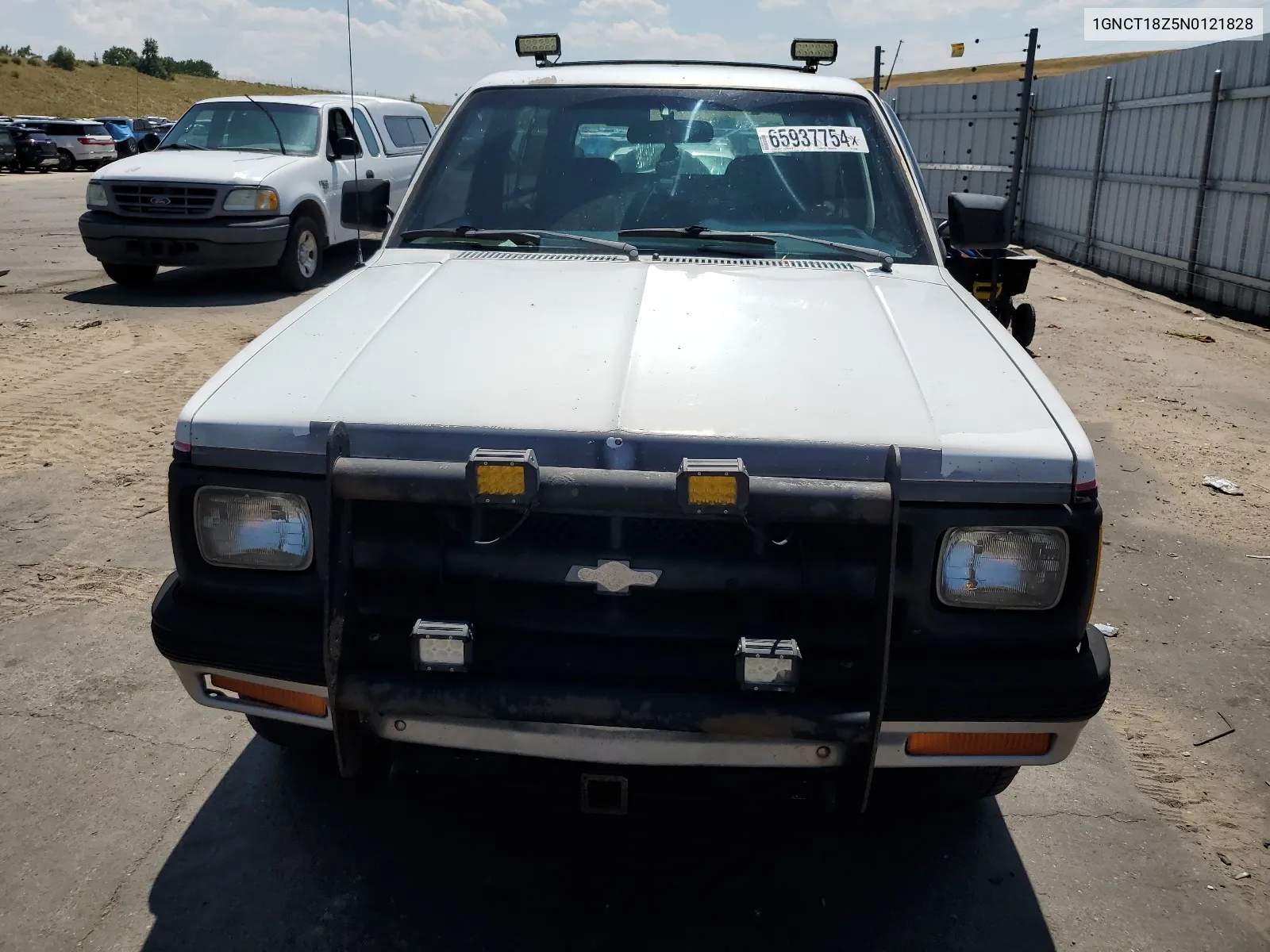 1992 Chevrolet Blazer S10 VIN: 1GNCT18Z5N0121828 Lot: 65937754