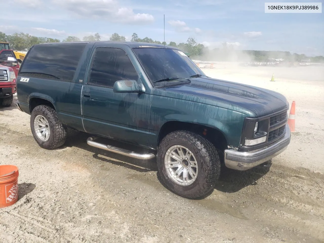 1993 Chevrolet Blazer K1500 VIN: 1GNEK18K9PJ389986 Lot: 60021984