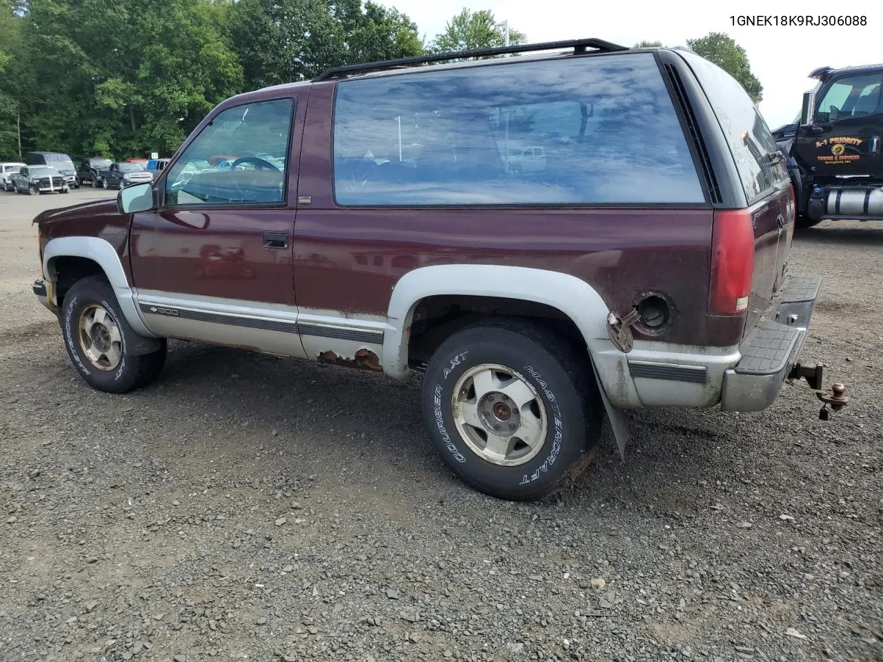 1994 Chevrolet Blazer K1500 VIN: 1GNEK18K9RJ306088 Lot: 68899214