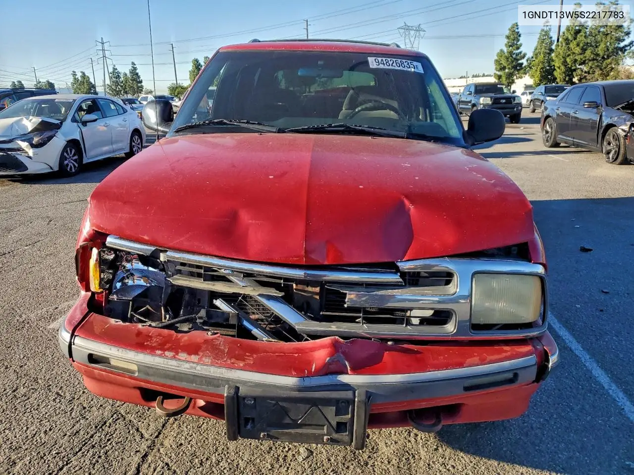 1GNDT13W5S2217783 1995 Chevrolet Blazer