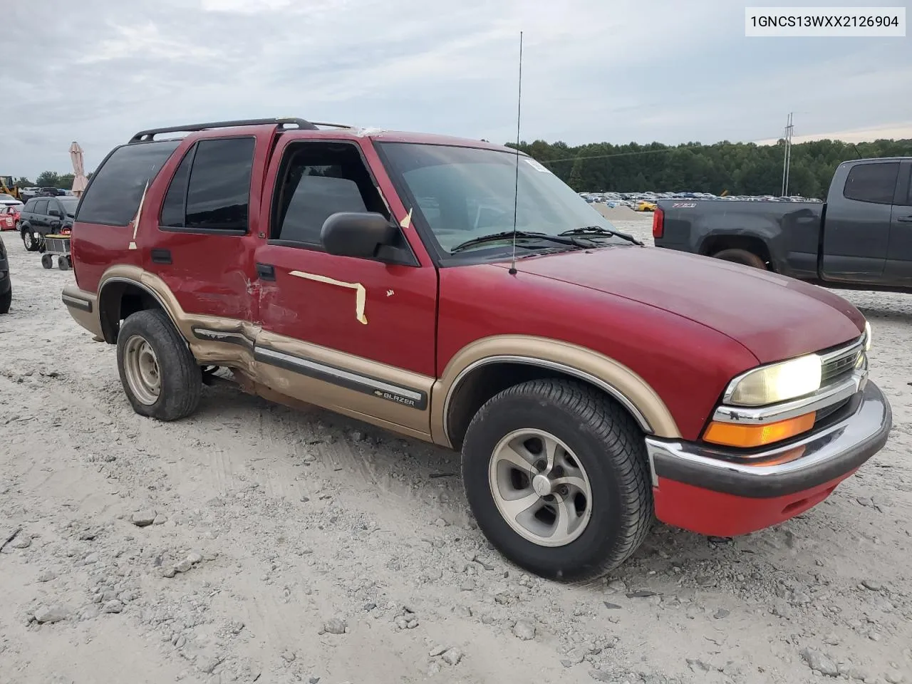 1999 Chevrolet Blazer VIN: 1GNCS13WXX2126904 Lot: 69987244