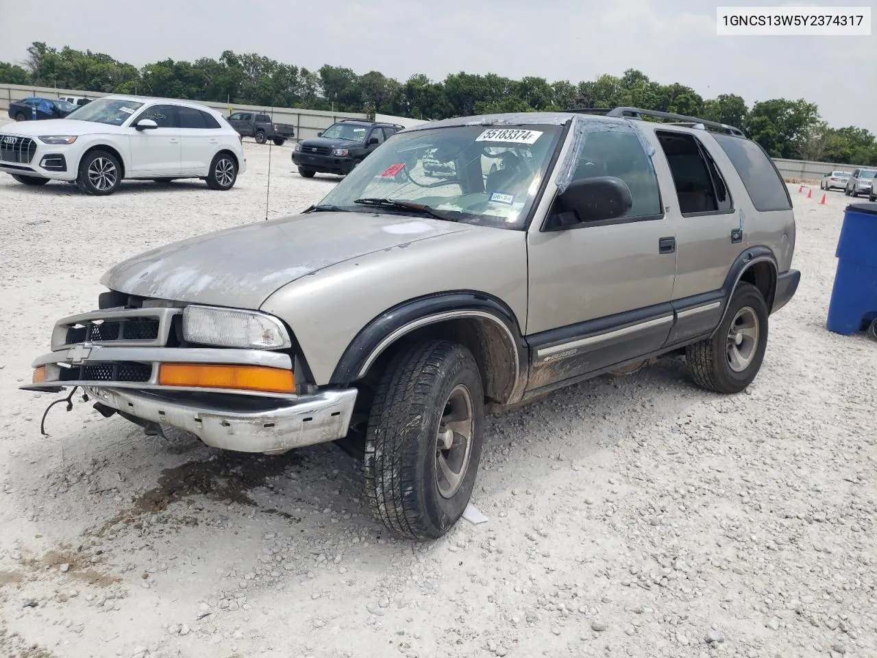 1GNCS13W5Y2374317 2000 Chevrolet Blazer