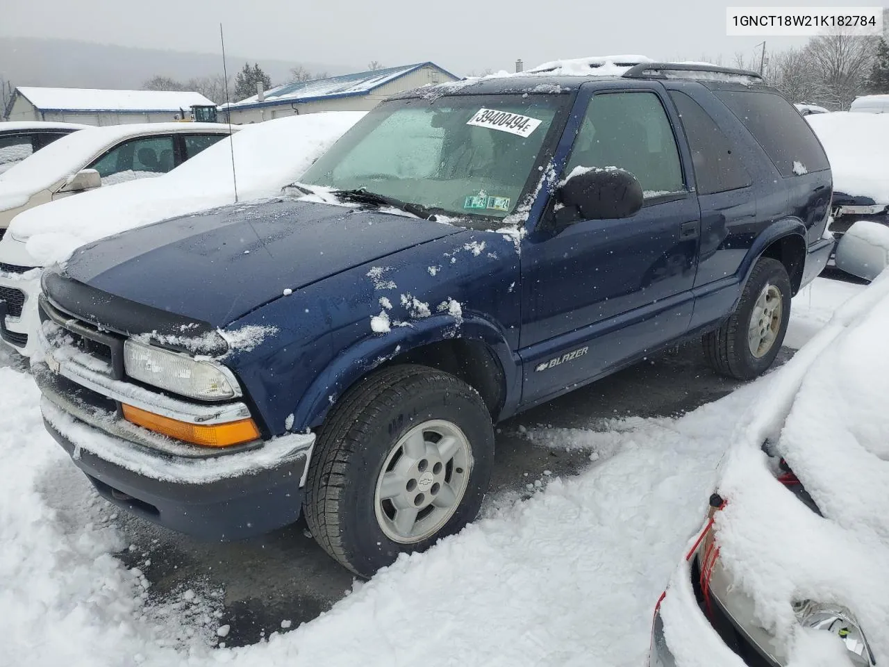 1GNCT18W21K182784 2001 Chevrolet Blazer