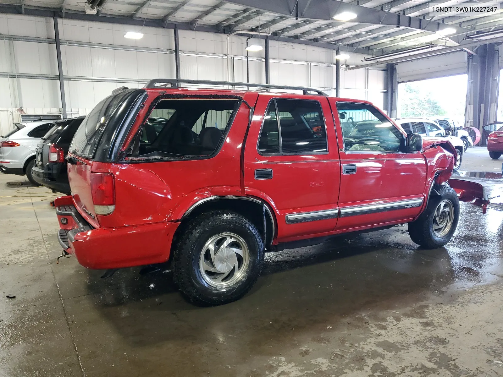 2001 Chevrolet Blazer VIN: 1GNDT13W01K227247 Lot: 66860594