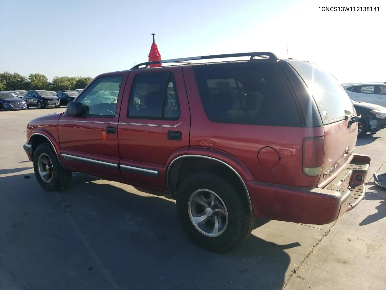 2001 Chevrolet Blazer VIN: 1GNCS13W112138141 Lot: 72337024