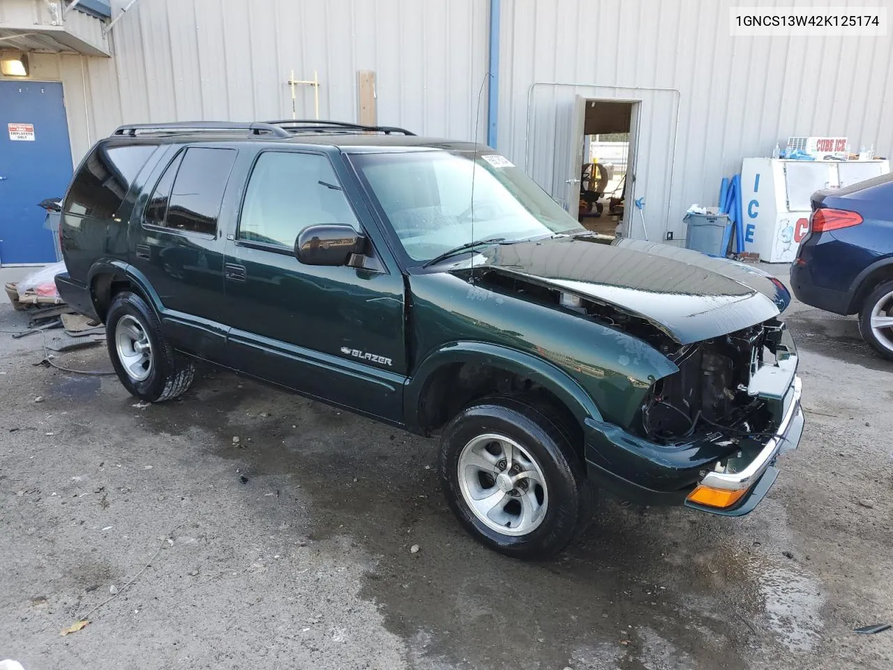 2002 Chevrolet Blazer VIN: 1GNCS13W42K125174 Lot: 69078034