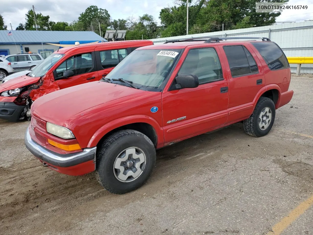 2004 Chevrolet Blazer VIN: 1GNDT13X24K165749 Lot: 59534814