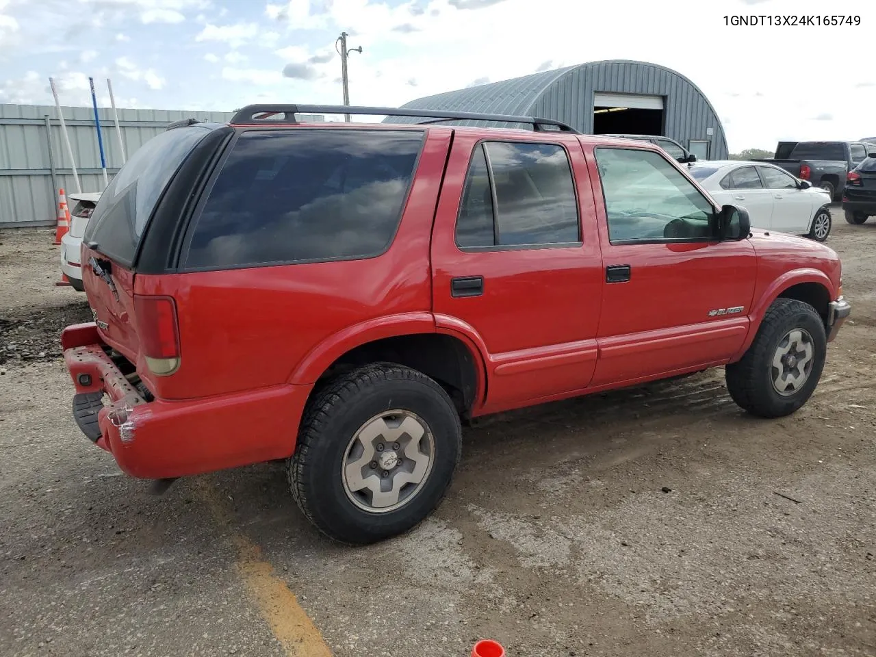 2004 Chevrolet Blazer VIN: 1GNDT13X24K165749 Lot: 59534814