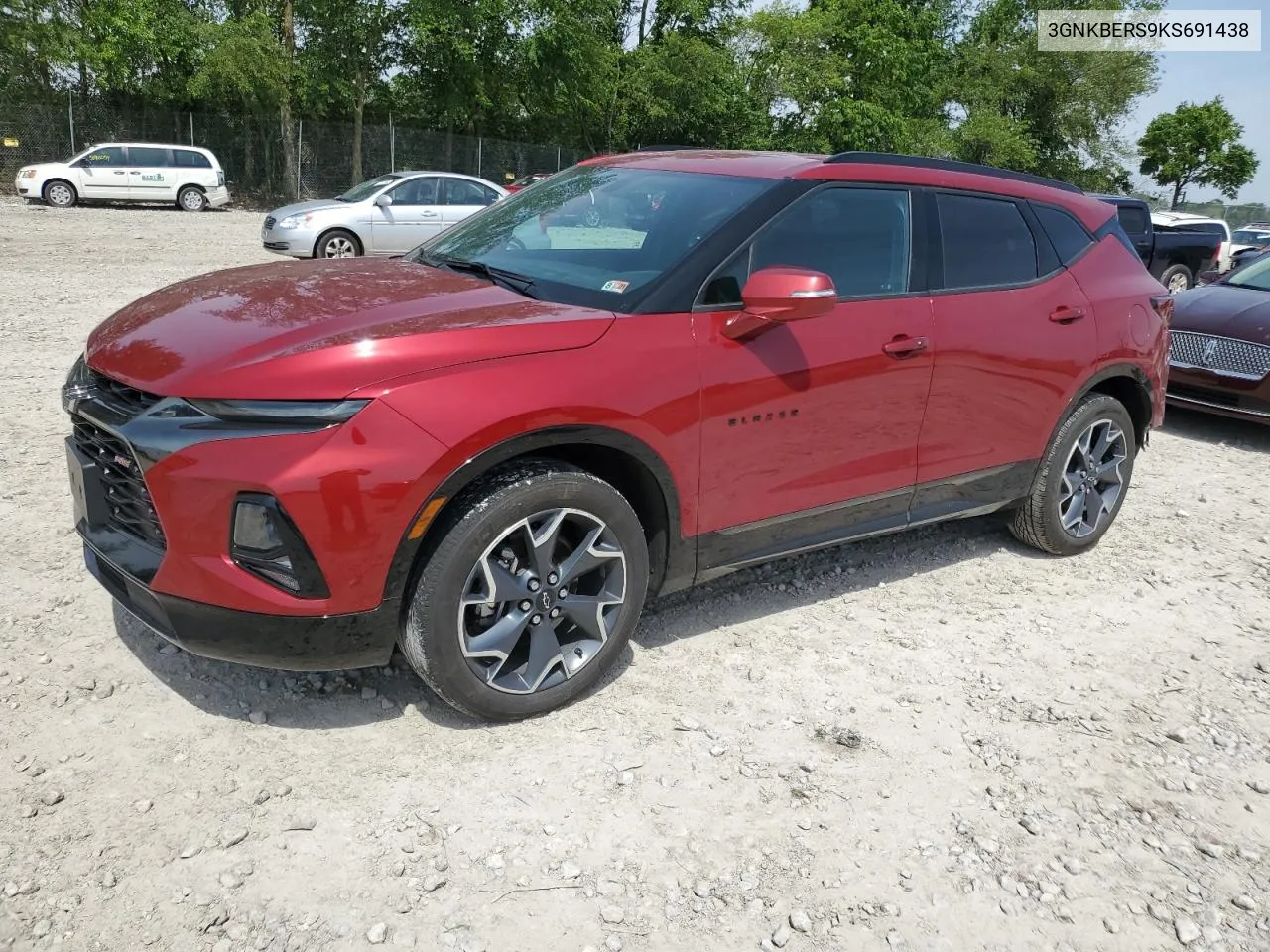 3GNKBERS9KS691438 2019 Chevrolet Blazer Rs