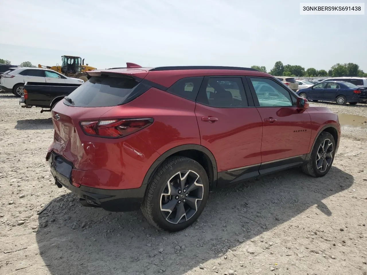 3GNKBERS9KS691438 2019 Chevrolet Blazer Rs