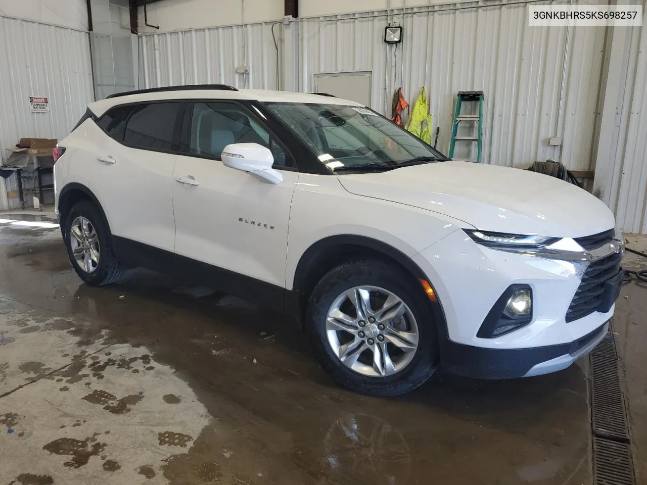 2019 Chevrolet Blazer 3Lt VIN: 3GNKBHRS5KS698257 Lot: 58689464