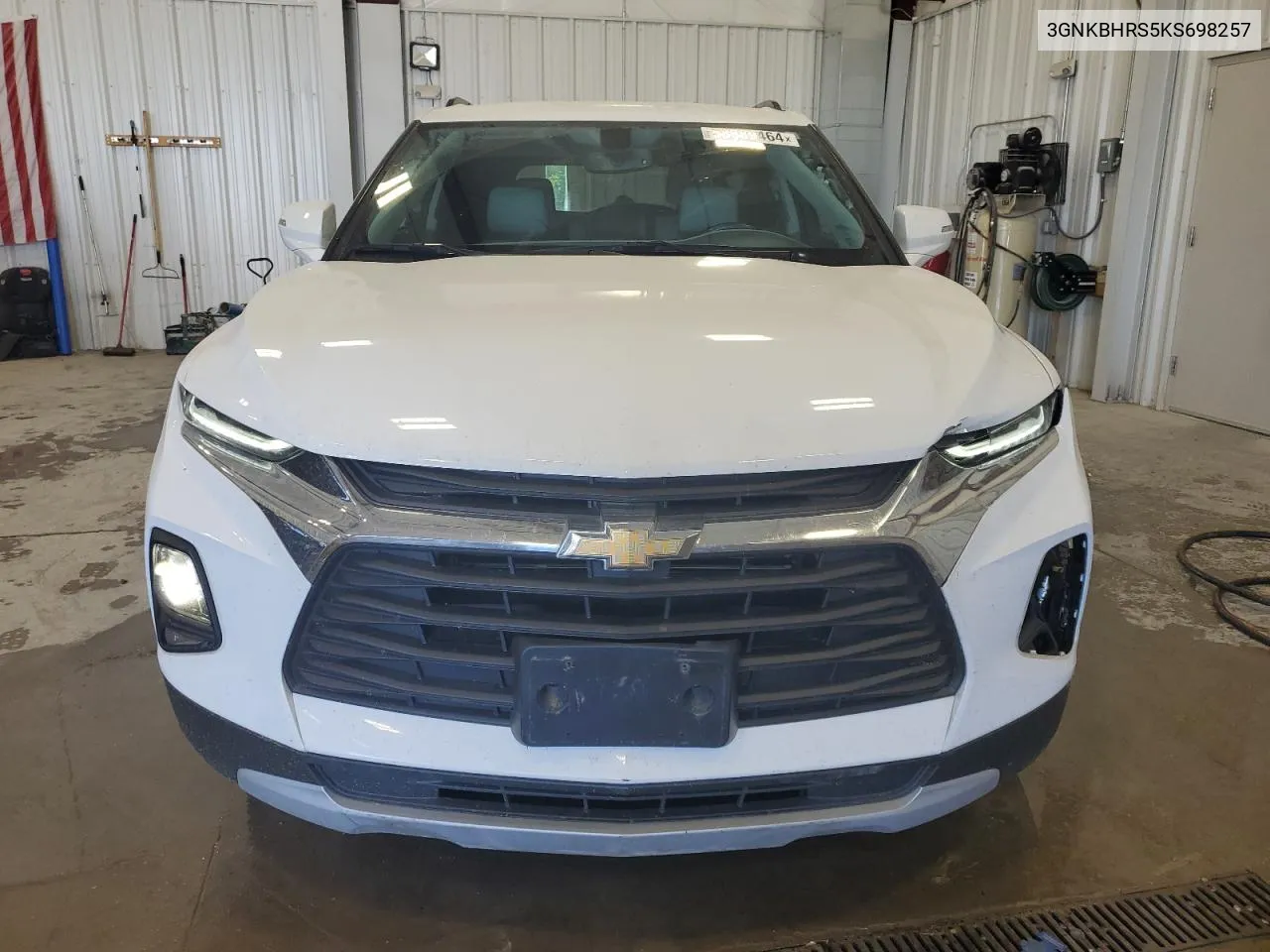 2019 Chevrolet Blazer 3Lt VIN: 3GNKBHRS5KS698257 Lot: 58689464