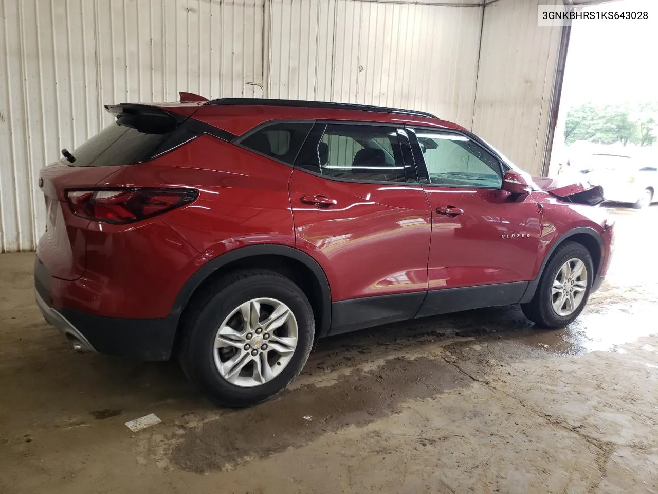 2019 Chevrolet Blazer 3Lt VIN: 3GNKBHRS1KS643028 Lot: 59359484