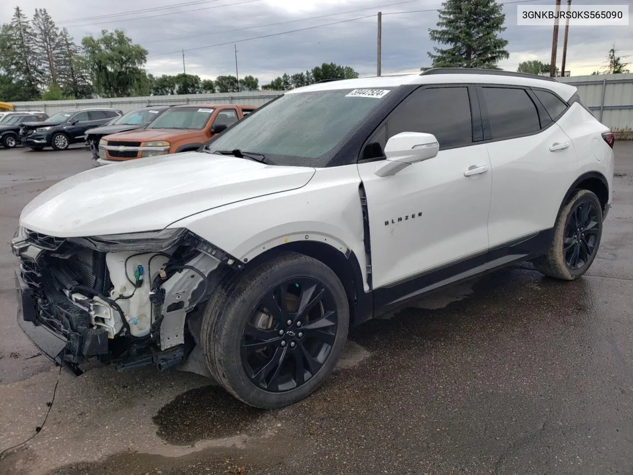 2019 Chevrolet Blazer Rs VIN: 3GNKBJRS0KS565090 Lot: 59447524