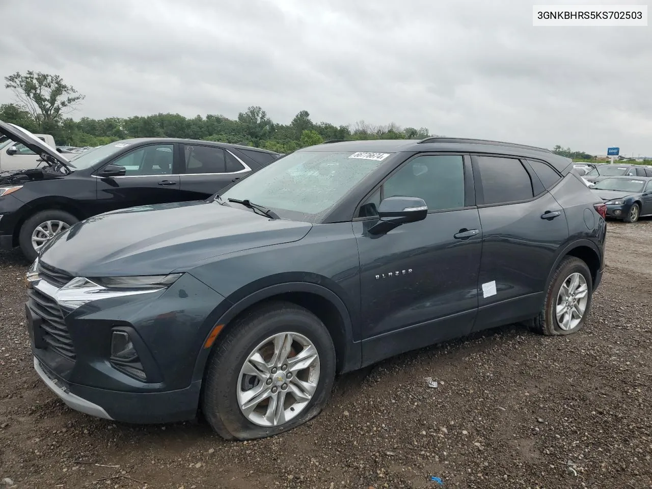 2019 Chevrolet Blazer 3Lt VIN: 3GNKBHRS5KS702503 Lot: 66776674