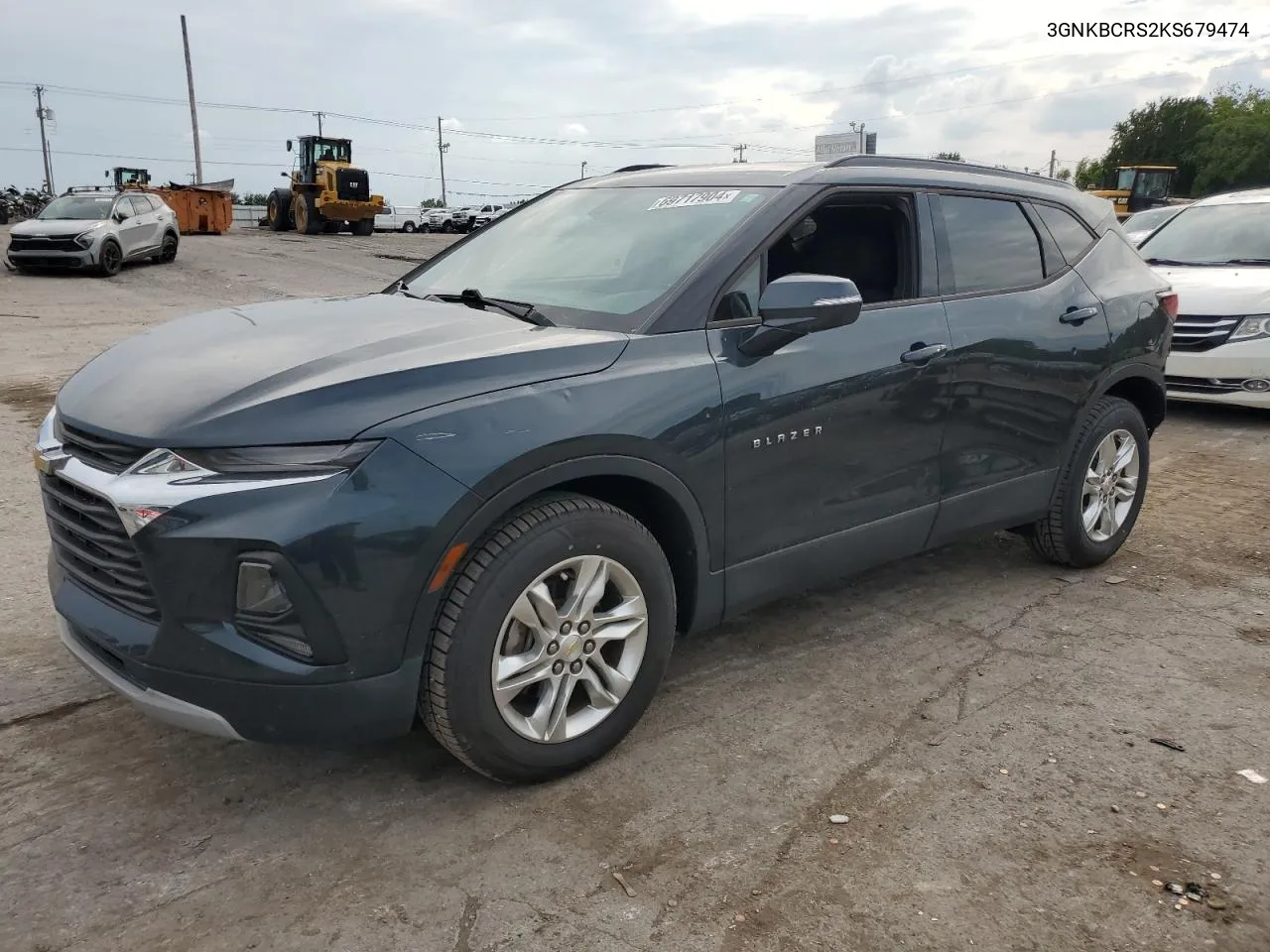 2019 Chevrolet Blazer 2Lt VIN: 3GNKBCRS2KS679474 Lot: 69717904