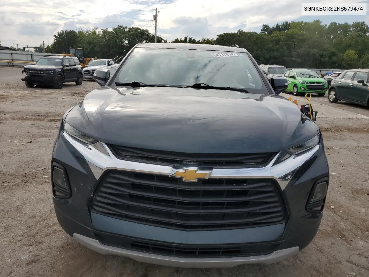 2019 Chevrolet Blazer 2Lt VIN: 3GNKBCRS2KS679474 Lot: 69717904