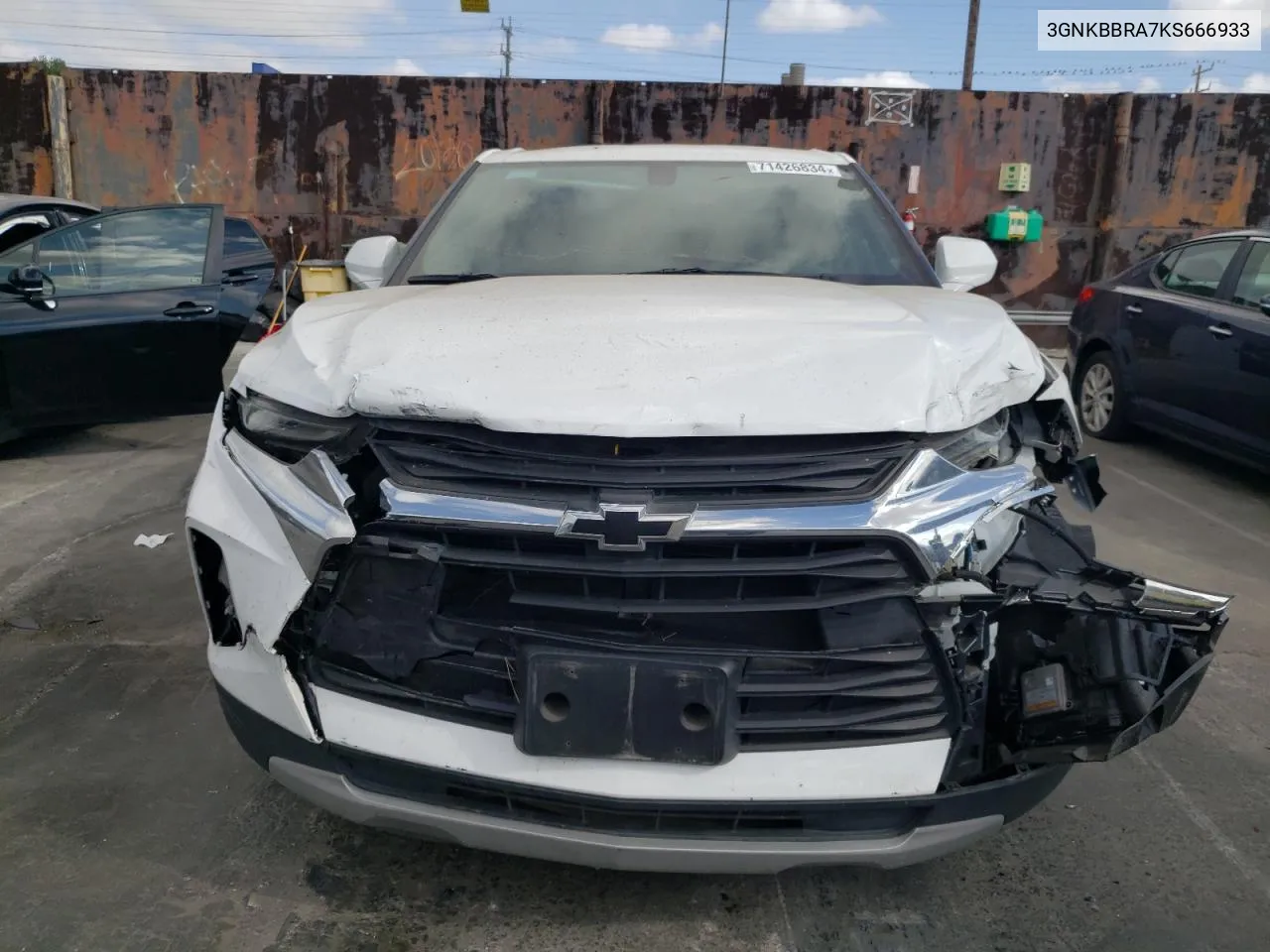 3GNKBBRA7KS666933 2019 Chevrolet Blazer 1Lt