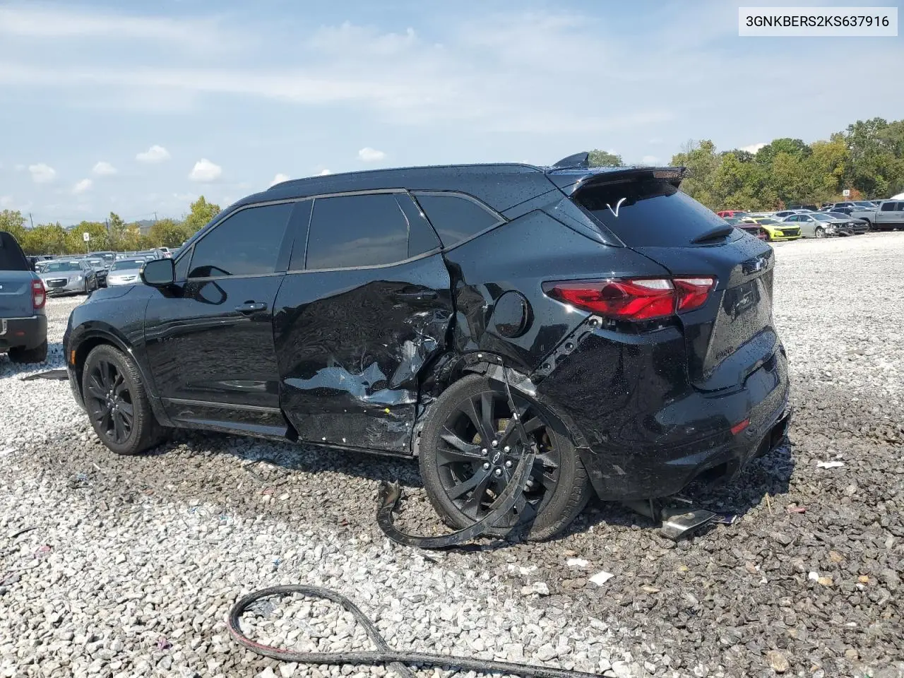 3GNKBERS2KS637916 2019 Chevrolet Blazer Rs