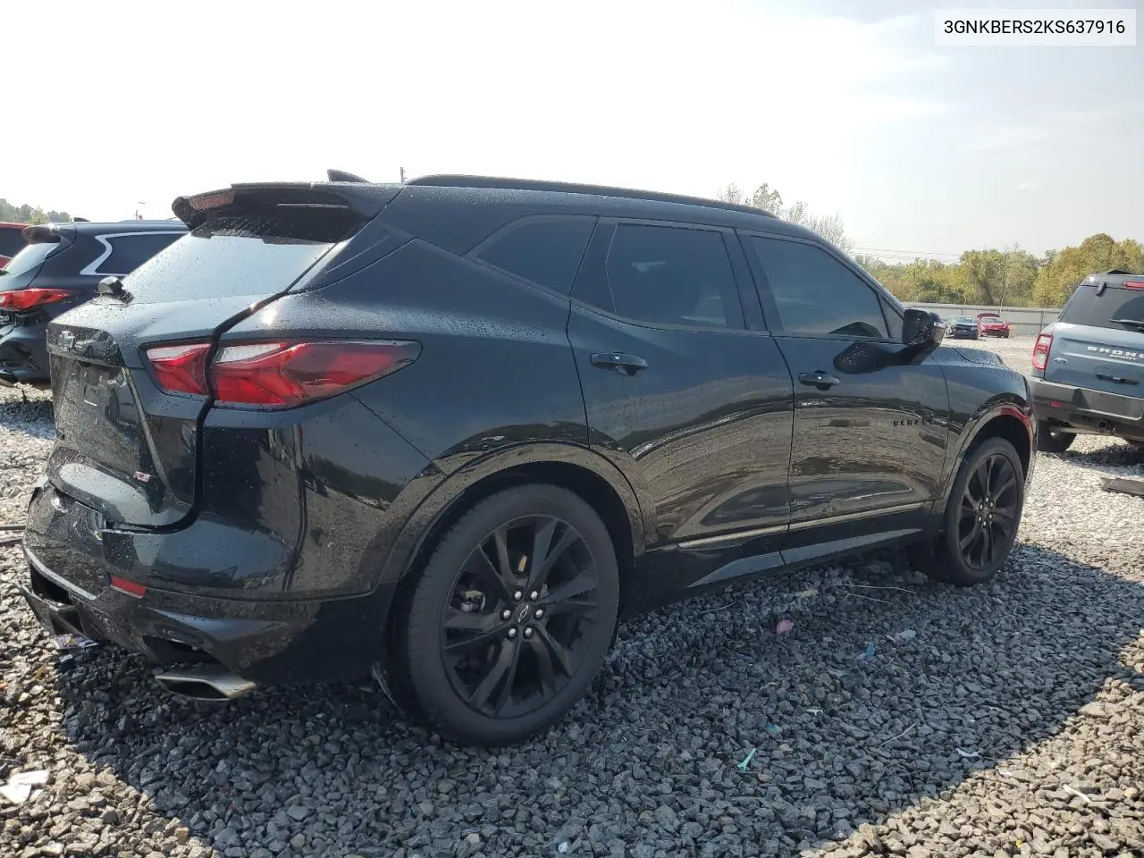 3GNKBERS2KS637916 2019 Chevrolet Blazer Rs