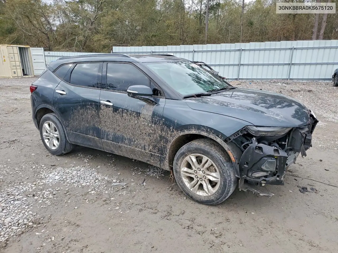 3GNKBBRA0KS675120 2019 Chevrolet Blazer 1Lt
