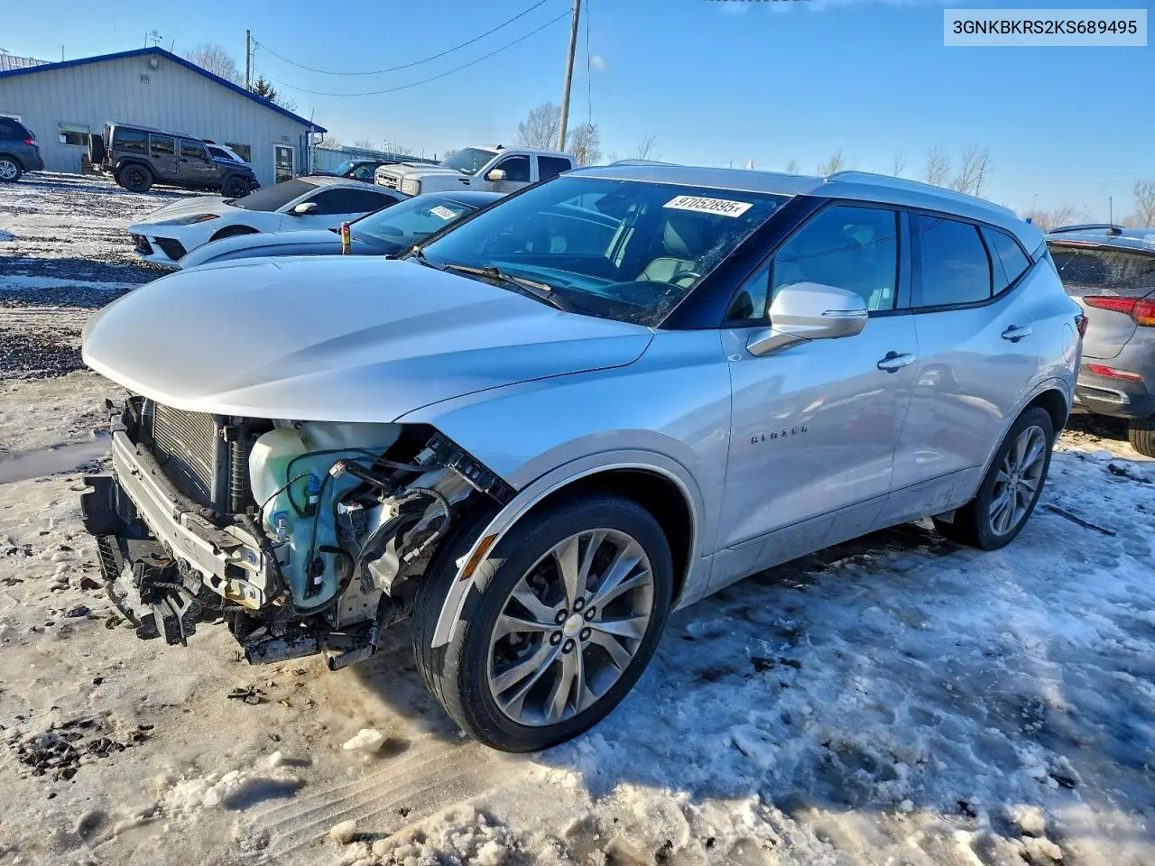 3GNKBKRS2KS689495 2019 Chevrolet Blazer Premier