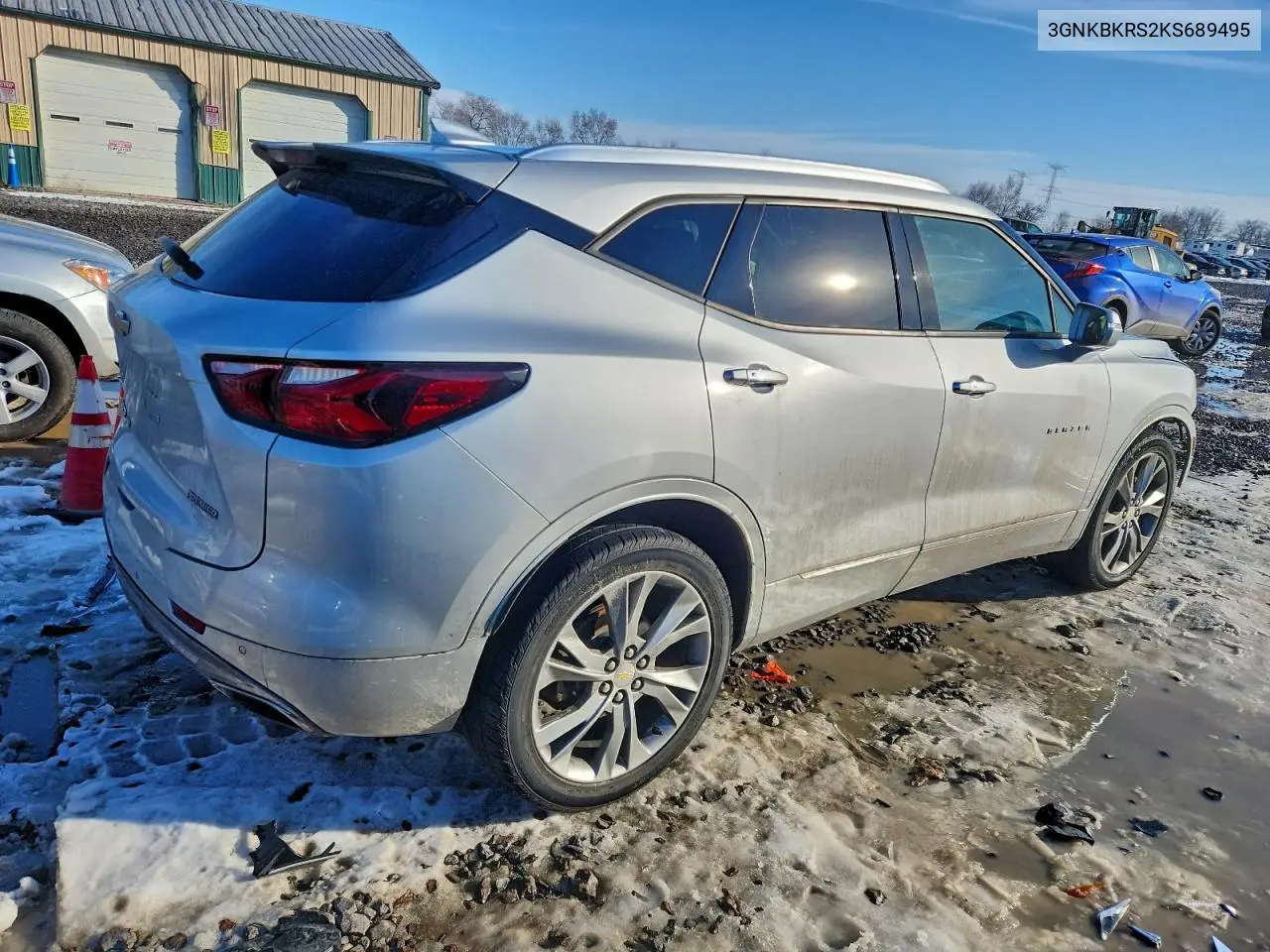 3GNKBKRS2KS689495 2019 Chevrolet Blazer Premier