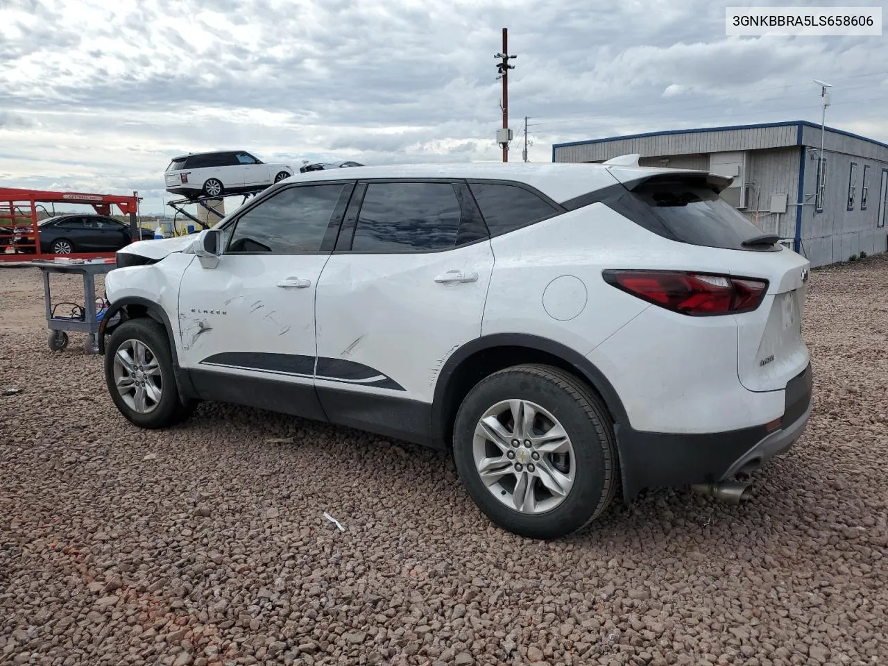 2020 Chevrolet Blazer 1Lt VIN: 3GNKBBRA5LS658606 Lot: 40864844