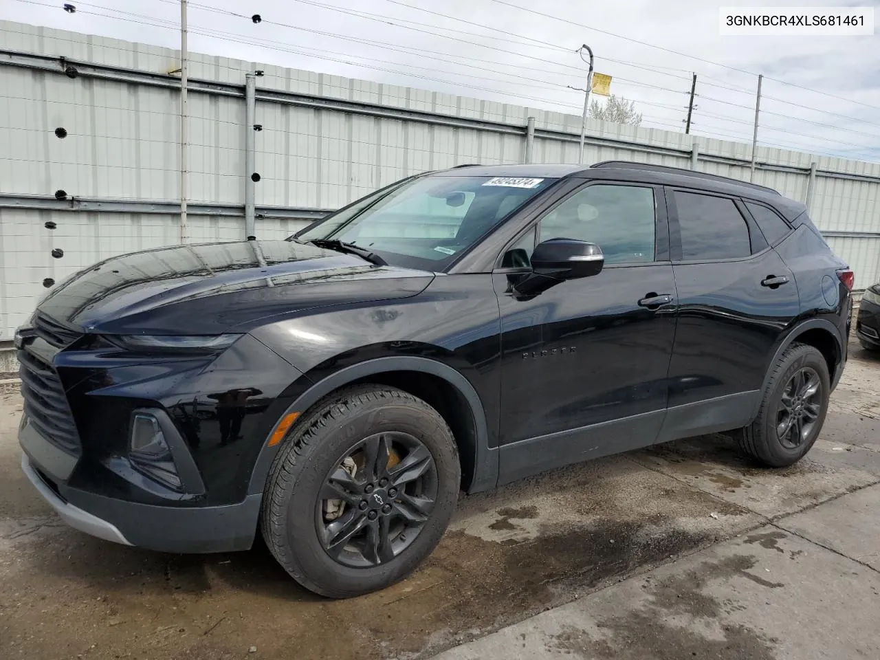 2020 Chevrolet Blazer 2Lt VIN: 3GNKBCR4XLS681461 Lot: 49245374