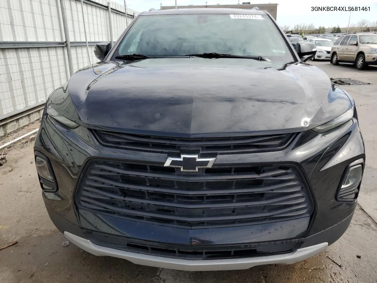 2020 Chevrolet Blazer 2Lt VIN: 3GNKBCR4XLS681461 Lot: 49245374