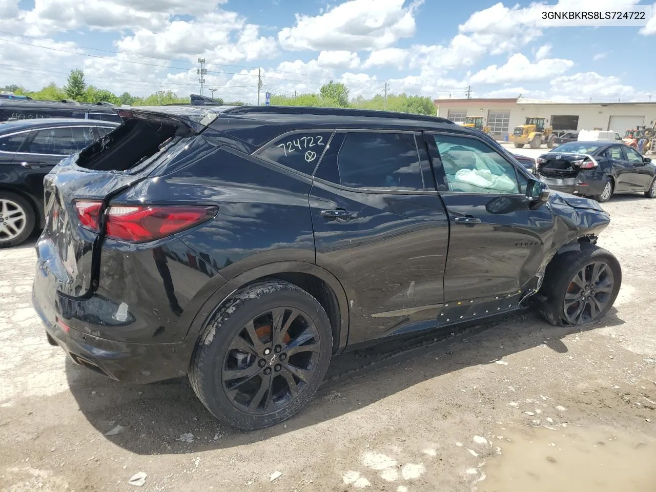 2020 Chevrolet Blazer Rs VIN: 3GNKBKRS8LS724722 Lot: 57026424