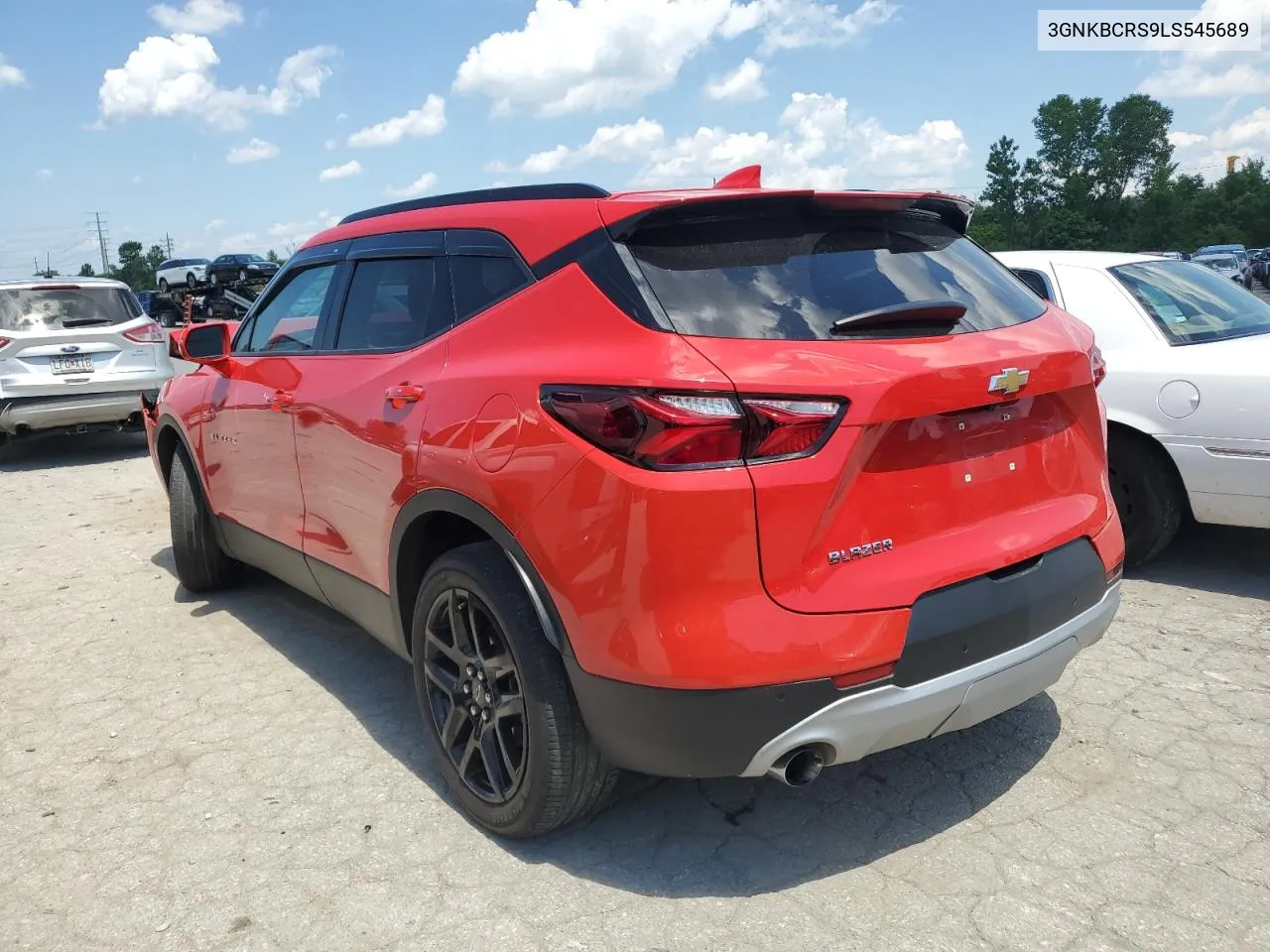 2020 Chevrolet Blazer 2Lt VIN: 3GNKBCRS9LS545689 Lot: 57138104