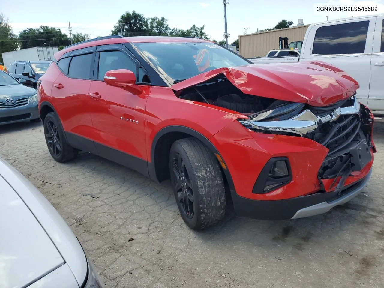 2020 Chevrolet Blazer 2Lt VIN: 3GNKBCRS9LS545689 Lot: 57138104