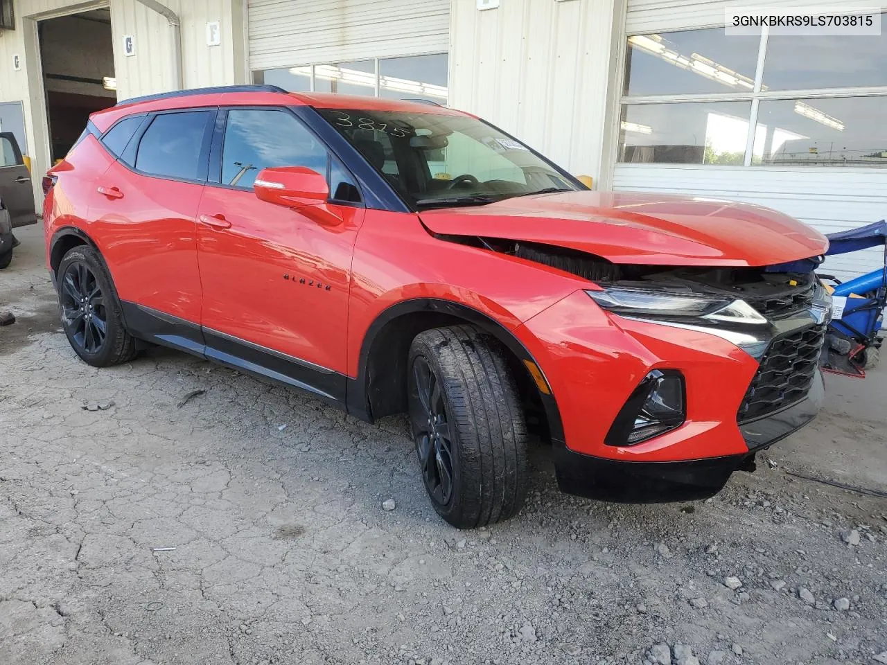 2020 Chevrolet Blazer Rs VIN: 3GNKBKRS9LS703815 Lot: 58708034