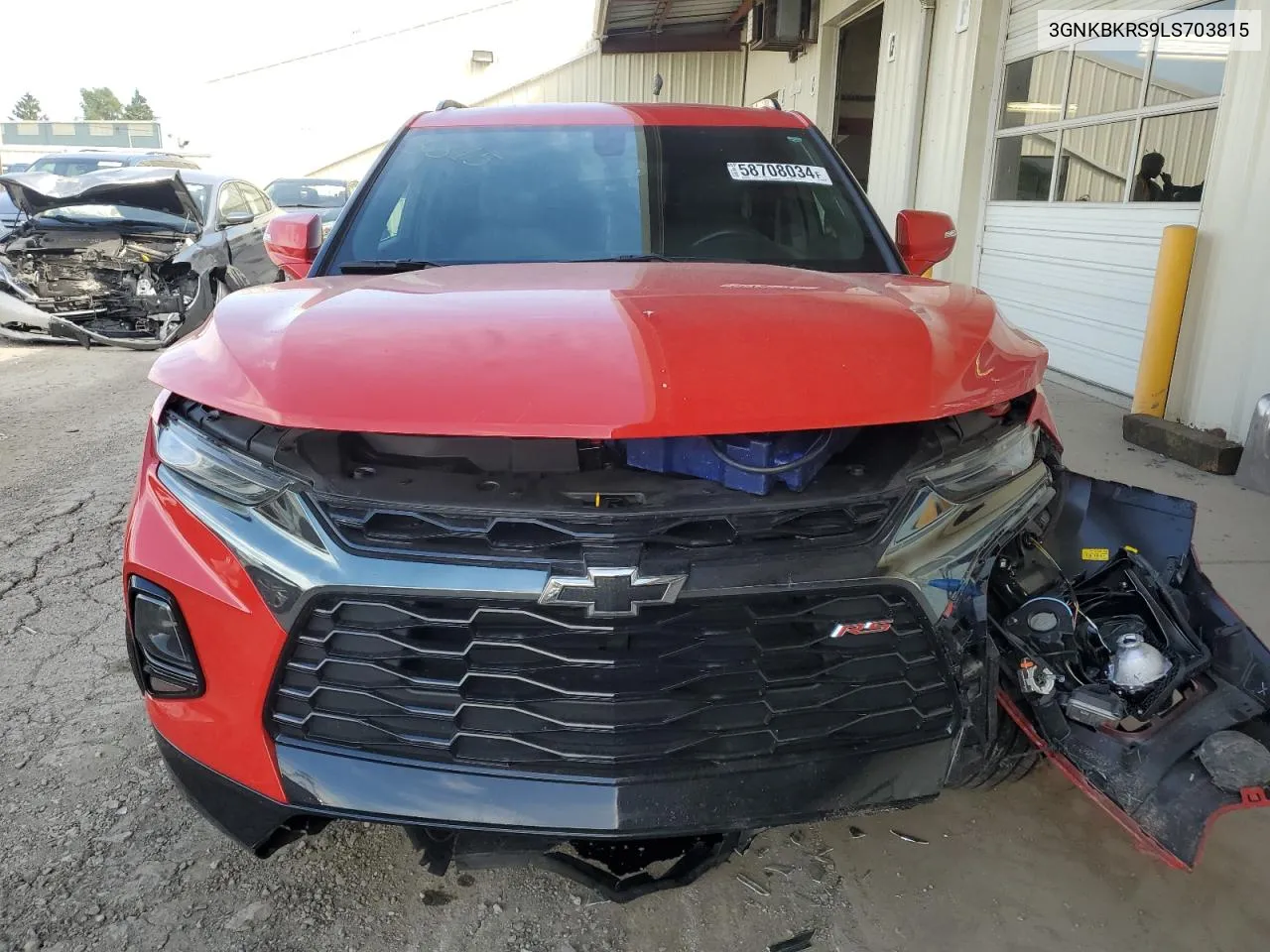 2020 Chevrolet Blazer Rs VIN: 3GNKBKRS9LS703815 Lot: 58708034