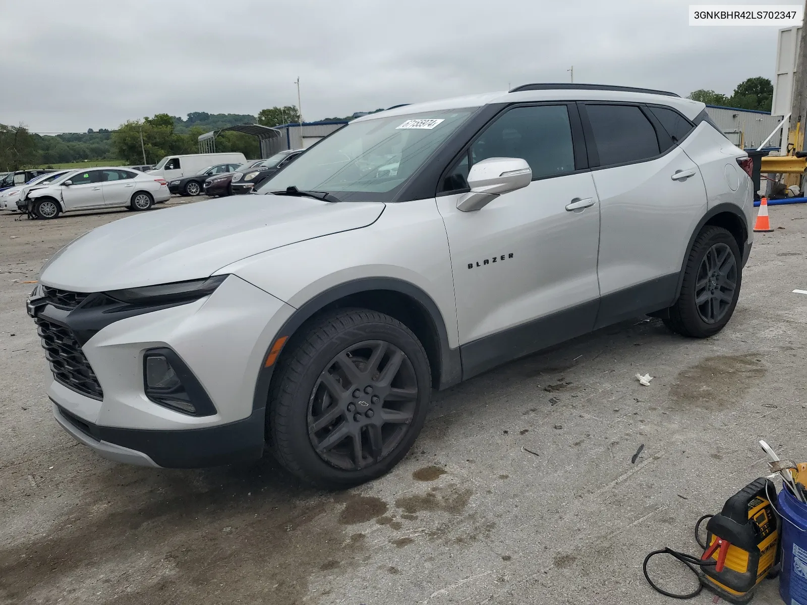 2020 Chevrolet Blazer 2Lt VIN: 3GNKBHR42LS702347 Lot: 67155974