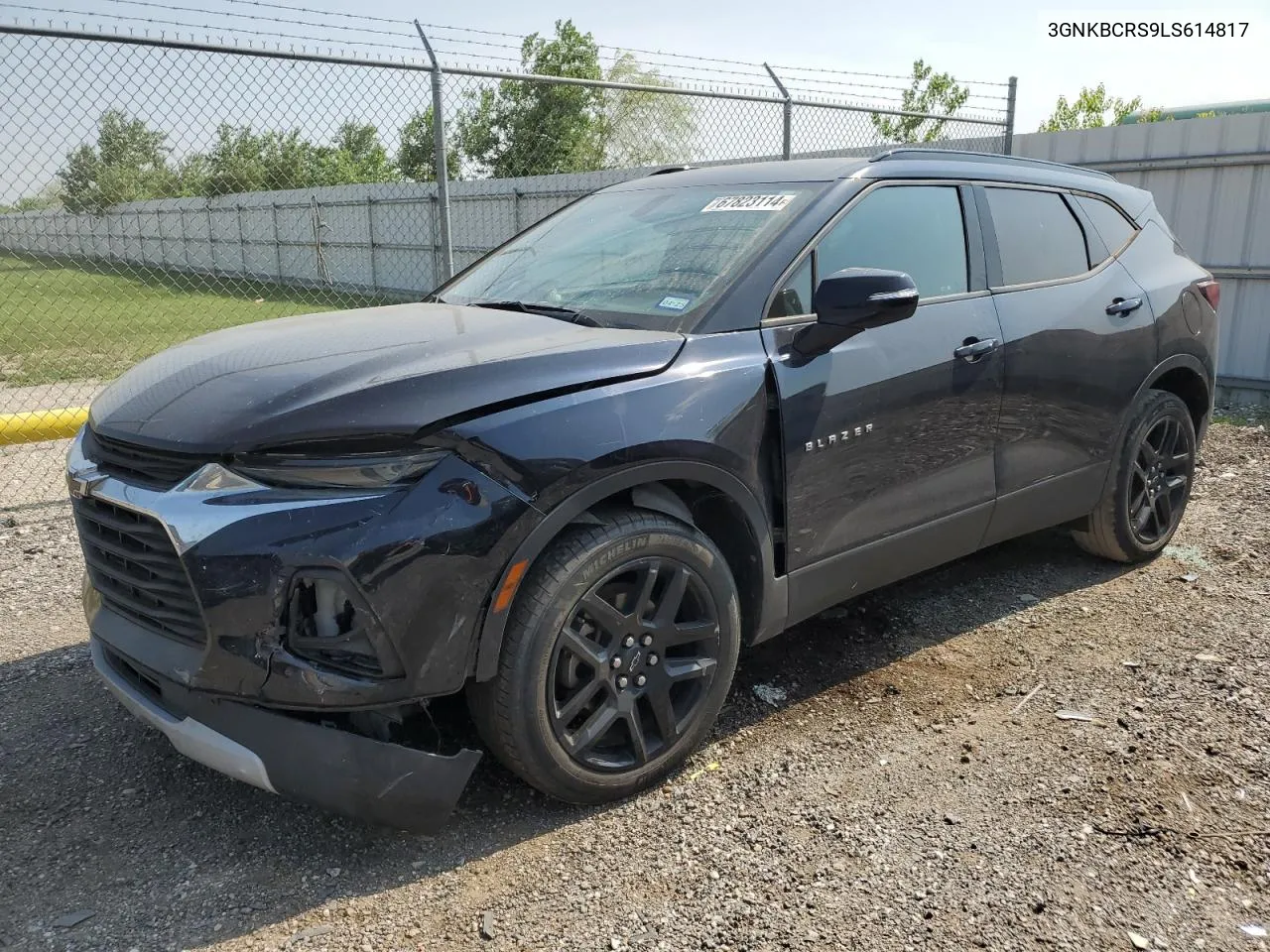 2020 Chevrolet Blazer 2Lt VIN: 3GNKBCRS9LS614817 Lot: 67823114