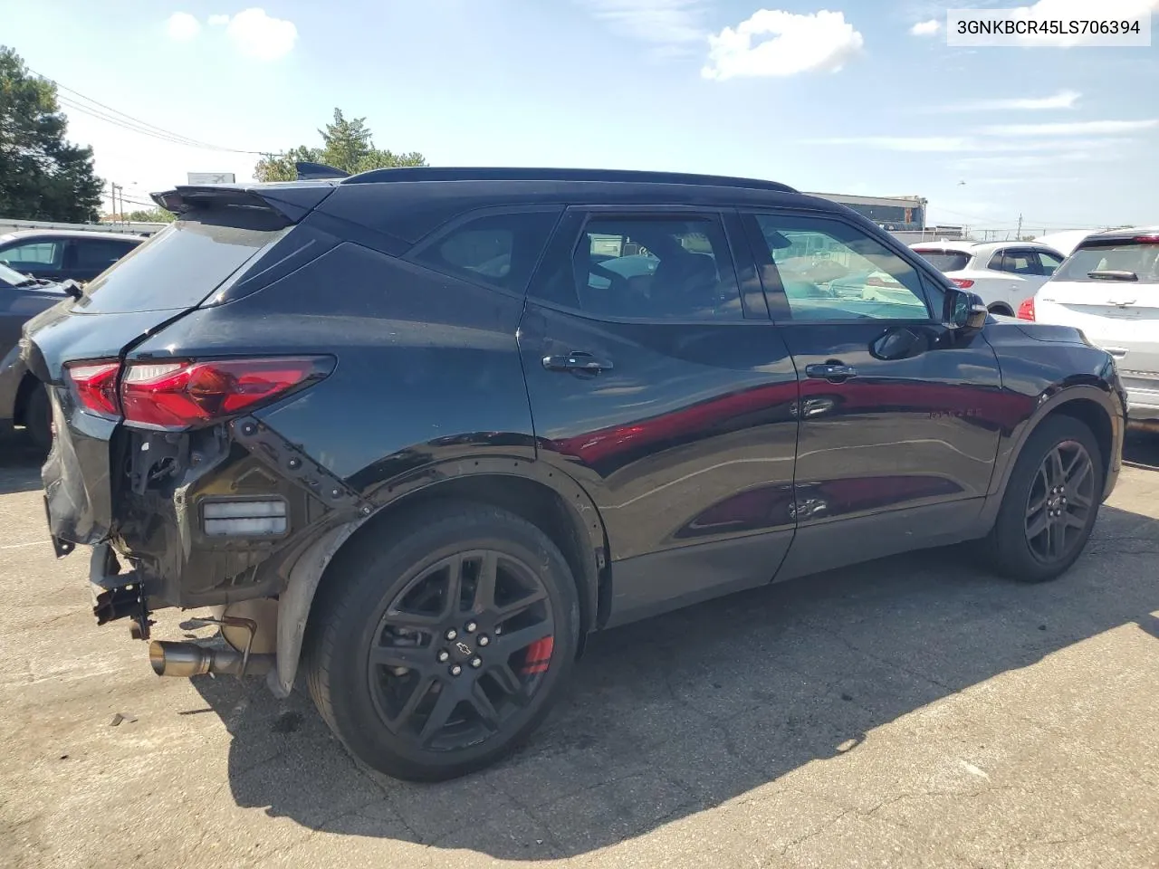 2020 Chevrolet Blazer 2Lt VIN: 3GNKBCR45LS706394 Lot: 69051174