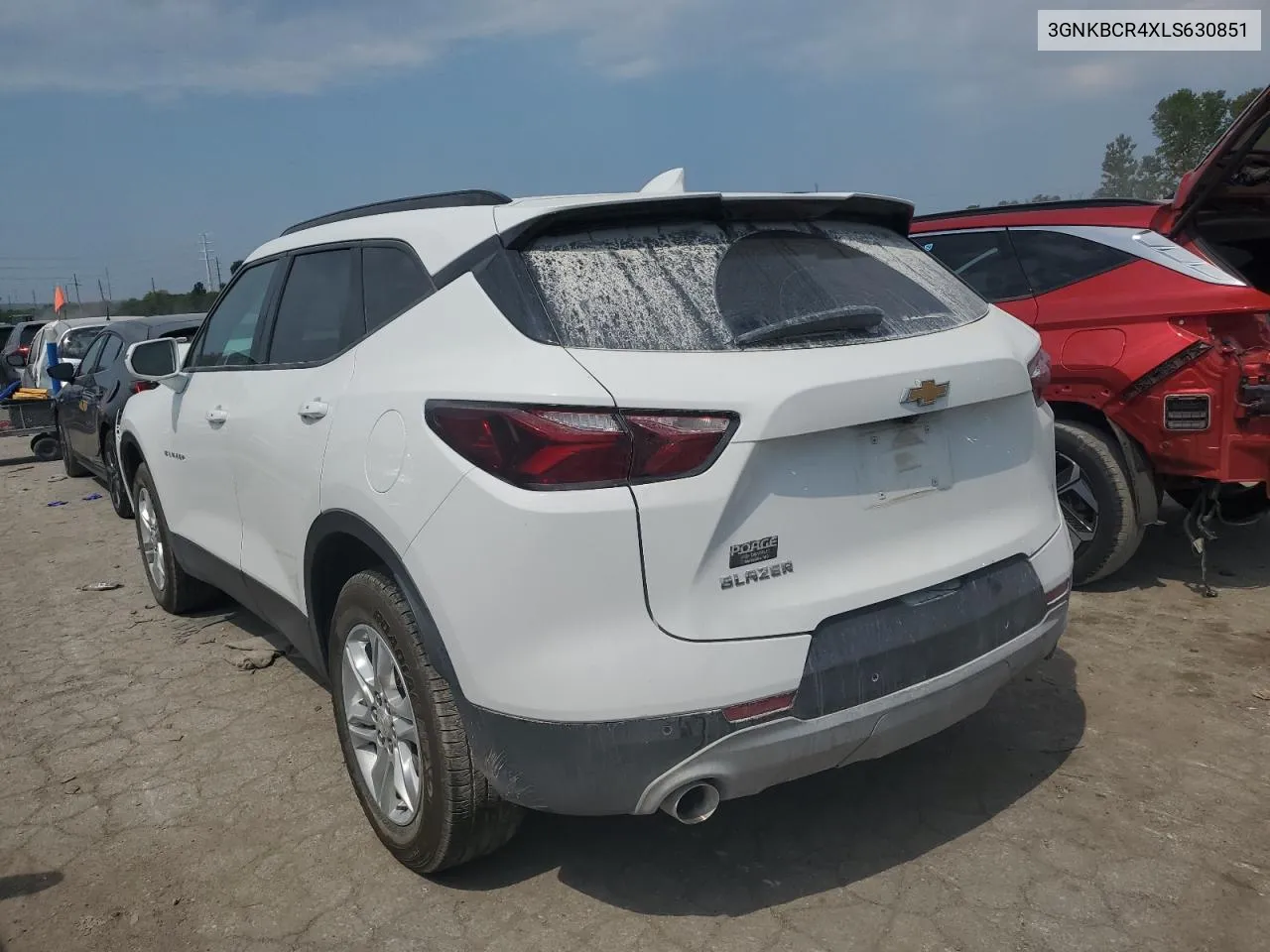 2020 Chevrolet Blazer 2Lt VIN: 3GNKBCR4XLS630851 Lot: 69529024