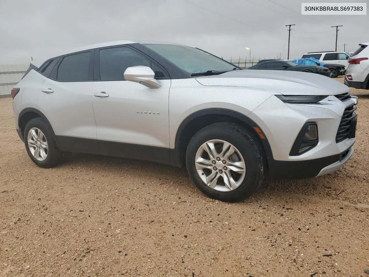 2020 Chevrolet Blazer 1Lt VIN: 3GNKBBRA8LS697383 Lot: 69918904