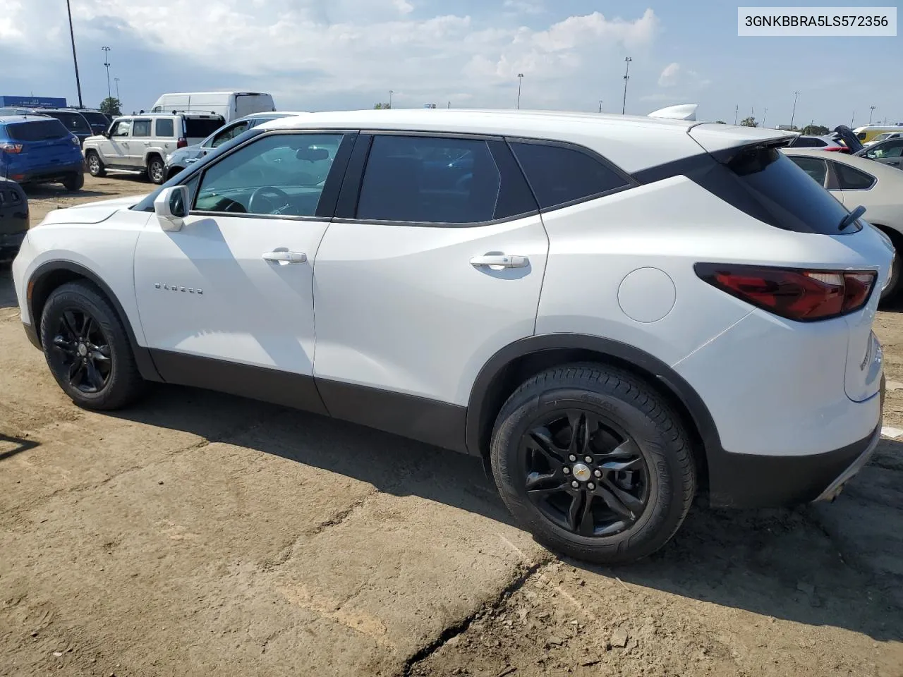 2020 Chevrolet Blazer 1Lt VIN: 3GNKBBRA5LS572356 Lot: 70046284