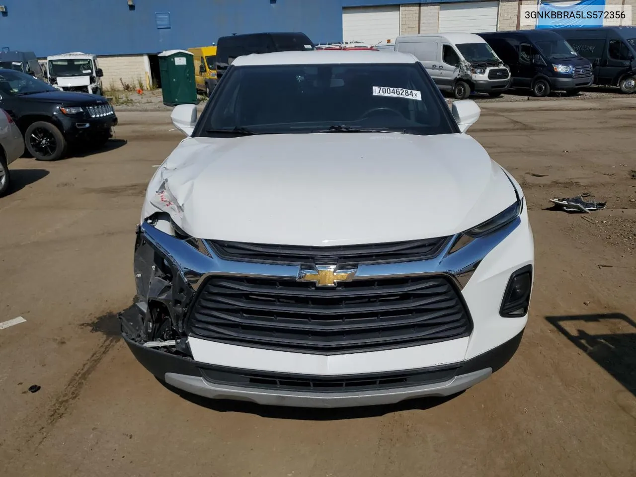 2020 Chevrolet Blazer 1Lt VIN: 3GNKBBRA5LS572356 Lot: 70046284