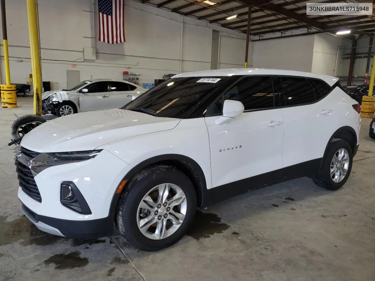 2020 Chevrolet Blazer 1Lt VIN: 3GNKBBRA1LS715948 Lot: 70774744