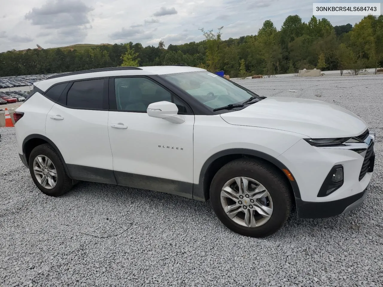 2020 Chevrolet Blazer 2Lt VIN: 3GNKBCRS4LS684743 Lot: 71248134