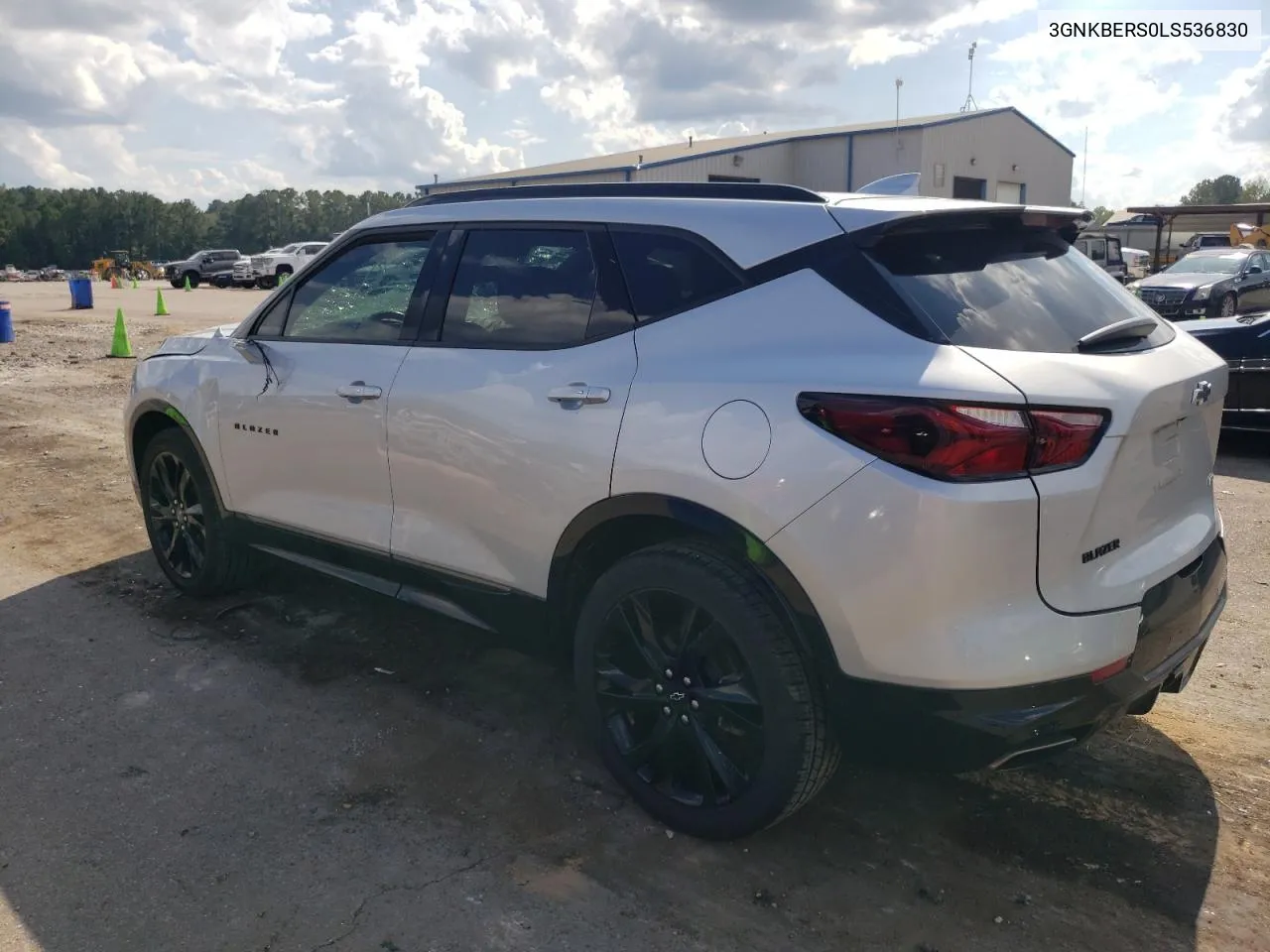 2020 Chevrolet Blazer Rs VIN: 3GNKBERS0LS536830 Lot: 72153364