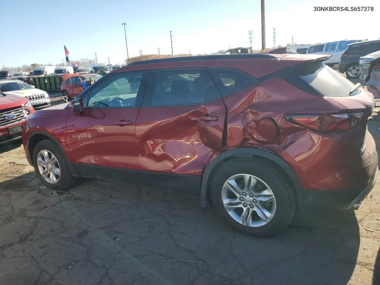 3GNKBCRS4LS657378 2020 Chevrolet Blazer 2Lt