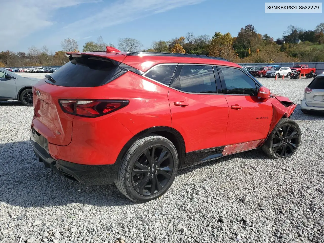 3GNKBKRSXLS532279 2020 Chevrolet Blazer Rs
