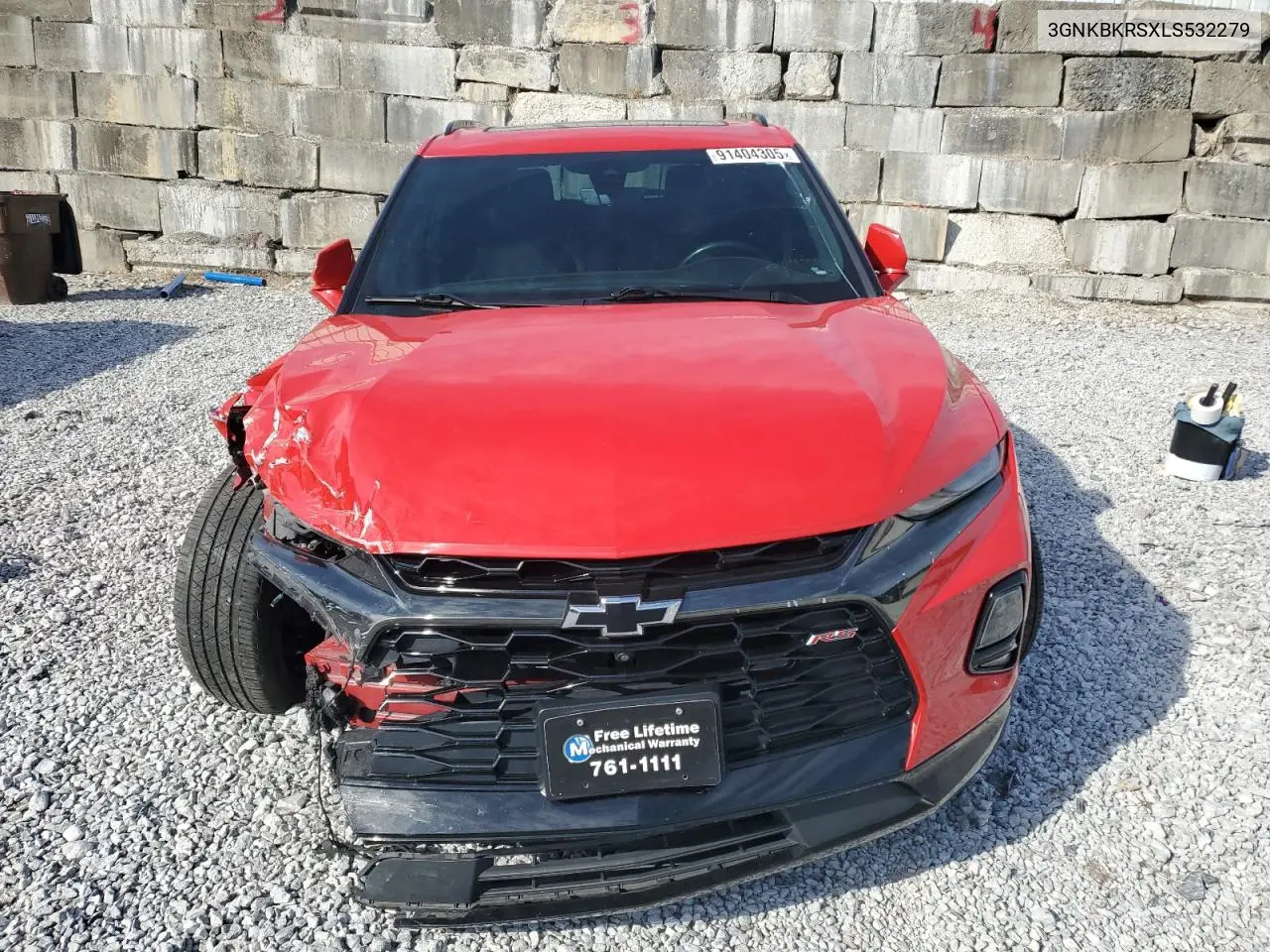 3GNKBKRSXLS532279 2020 Chevrolet Blazer Rs
