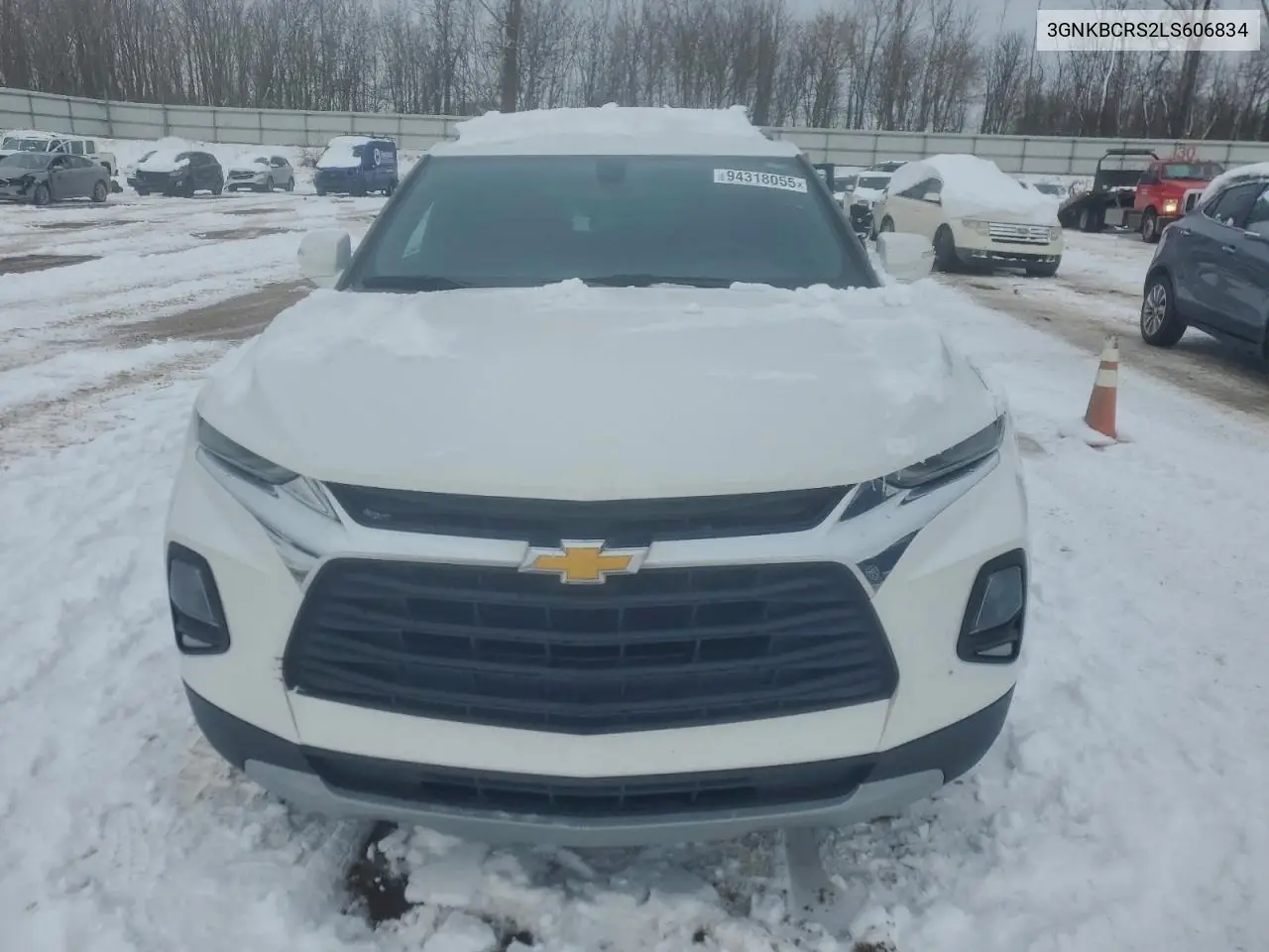 3GNKBCRS2LS606834 2020 Chevrolet Blazer 2Lt