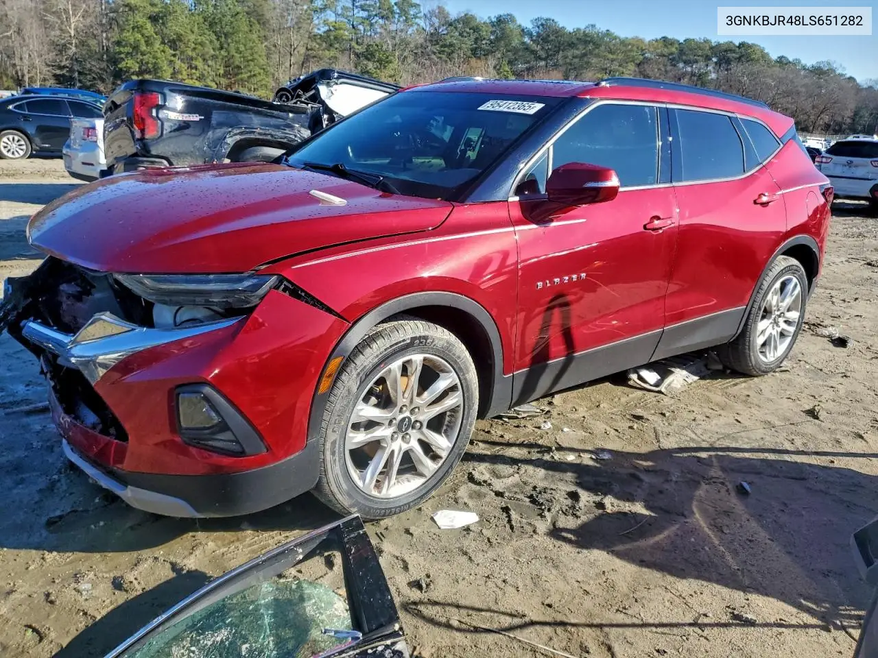 3GNKBJR48LS651282 2020 Chevrolet Blazer 3Lt